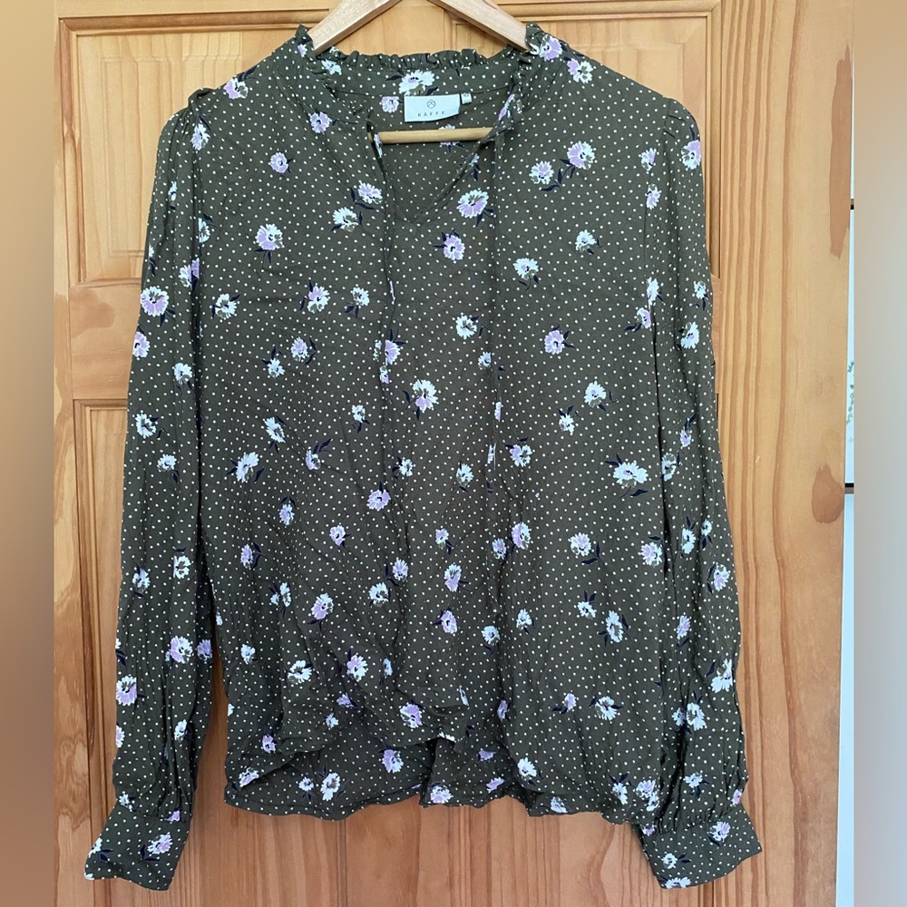 Kaffe Floral blouse